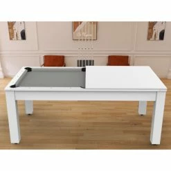 Plateau Dinatoire Pour Billard Convertible Arizona Blanc Laqué 3 Plateau Dinatoire Pour Billard Convertible Arizona Blanc Laqué -Ledepot-bailleul Soldes Magasin plateau dinatoire pour billard convertible arizona blanc laque 1