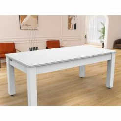 Plateau Dinatoire Pour Billard Convertible Arizona Blanc Laqué 4 Plateau Dinatoire Pour Billard Convertible Arizona Blanc Laqué -Ledepot-bailleul Soldes Magasin plateau dinatoire pour billard convertible arizona blanc laque 2