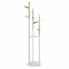 ATMOSPHERA Porte Manteaux En Bois Pour Enfant Naturel Blanc -Ledepot-bailleul Soldes Magasin porte manteaux en bois pour enfant naturel blanc