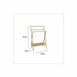 Porte Serviettes Bambou Lab'n Modul 5Five -Ledepot-bailleul Soldes Magasin porte serviette bambou lab n modu 1