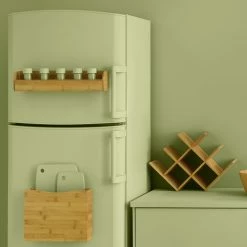 Rack 8 Bouteilles En Bambou 5Five -Ledepot-bailleul Soldes Magasin rack 8 bouteilles en bambou 5five 2