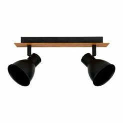 Rampe 2 Spots Atelier Métal Et Bois Ostaria