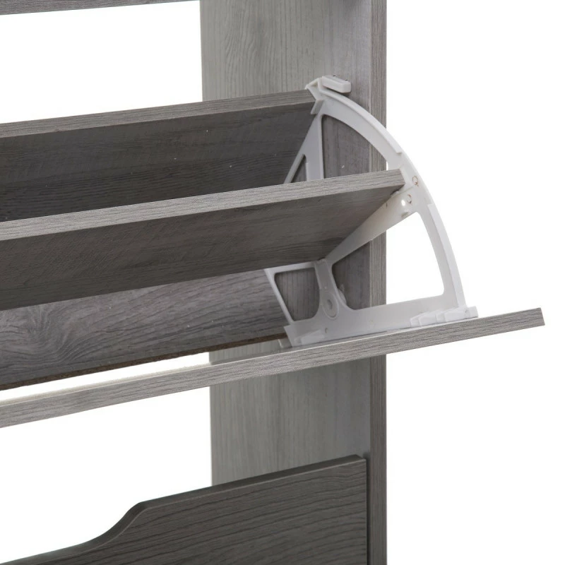 Range chaussures 3 abattants bois gris 5Five Range Chaussures 3 Abattants Bois Gris 5Five -Ledepot-bailleul Soldes Magasin range chaussures 3 abattants bois gris 5five 1