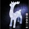 Renne Debout Lumineux 40 LED Blanc -Ledepot-bailleul Soldes Magasin renne debout lumineux 40 led blanc