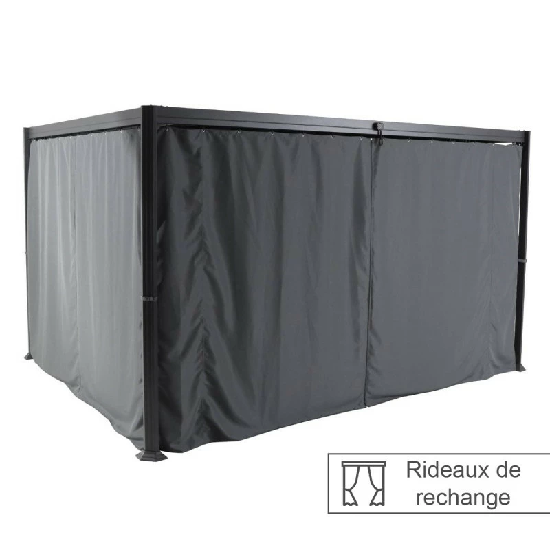 Rideaux de tonnelle Belize ardoise Hespéride Rideaux De Tonnelle Belize Ardoise Hespéride -Ledepot-bailleul Soldes Magasin rideaux de tonnelle belize ardoise hesperide