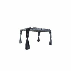 Rideaux Opaques Pour Tonnelle Belize 3,8x3m Hespéride 4 Rideaux Opaques Pour Tonnelle Belize 3,8x3m Hespéride -Ledepot-bailleul Soldes Magasin rideaux opaques pour tonnelle belize 38x3m hesperide 2