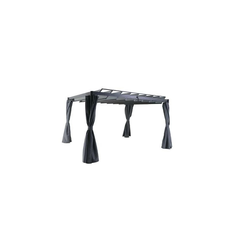 Rideaux opaques pour tonnelle Belize 3,8x3m Hespéride Rideaux Opaques Pour Tonnelle Belize 3,8x3m Hespéride -Ledepot-bailleul Soldes Magasin rideaux opaques pour tonnelle belize 38x3m hesperide 2