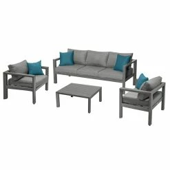 Salon 5 Places Evasion Graphite Hespéride