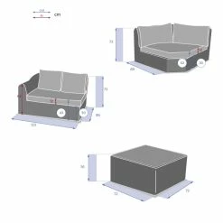 Salon Angle Moorea 5 Places Savana Hespéride 11 Salon Angle Moorea 5 Places Savana Hespéride -Ledepot-bailleul Soldes Magasin salon angle moorea 5 places savana hesperide 9