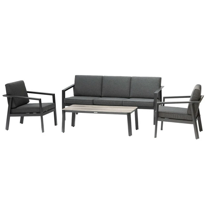 Salon de jardin 5 places Pavane graphite Hespéride Salon De Jardin 5 Places Pavane Graphite Hespéride -Ledepot-bailleul Soldes Magasin salon de jardin 5 places pavane graphite hesperide 1 1