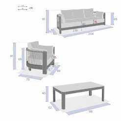 Salon De Jardin 5p Paradize Hespéride 10 Salon De Jardin 5p Paradize Hespéride -Ledepot-bailleul Soldes Magasin salon de jardin 5p paradize hesperide 8