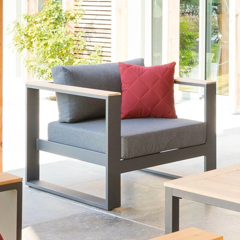 Salon de jardin Emperia 5p en aluminium et acacia Hespéride Salon De Jardin Emperia 5p En Aluminium Et Acacia Hespéride -Ledepot-bailleul Soldes Magasin salon de jardin emperia 5p en aluminium et acacia hesperide 6