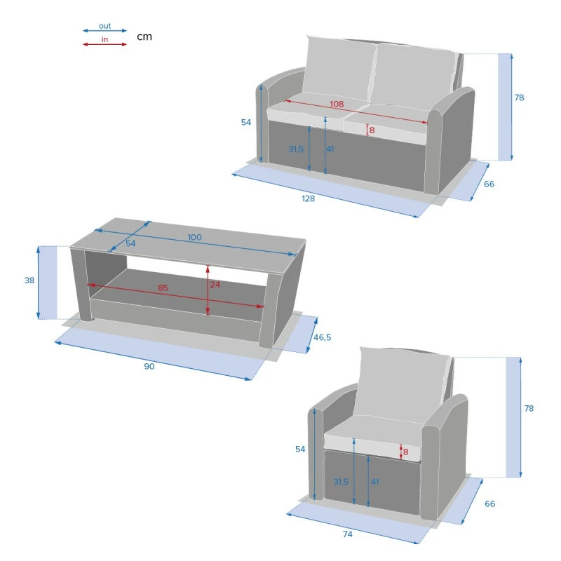 Salon de jardin Polynésia coloris Naturae Hespéride Salon De Jardin Polynésia Coloris Naturae Hespéride -Ledepot-bailleul Soldes Magasin salon de jardin polynesia coloris naturae hesperide 7