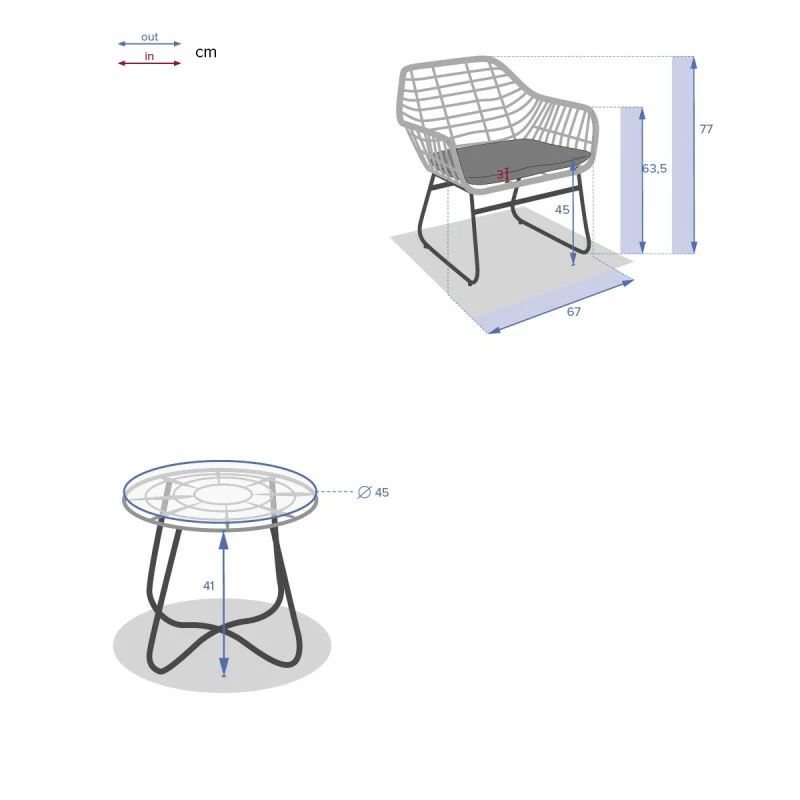 Salon détente extérieur Lambada 2 places Hespéride Salon Détente Extérieur Lambada 2 Places Hespéride -Ledepot-bailleul Soldes Magasin salon detente exterieur lambada 2 places hesperide 9