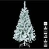 Sapin De Noël 180 Cm Vert Floqué Blanc 2 Sapin De Noël 180 Cm Vert Floqué Blanc -Ledepot-bailleul Soldes Magasin sapin 180 cm floque blanc avec pied