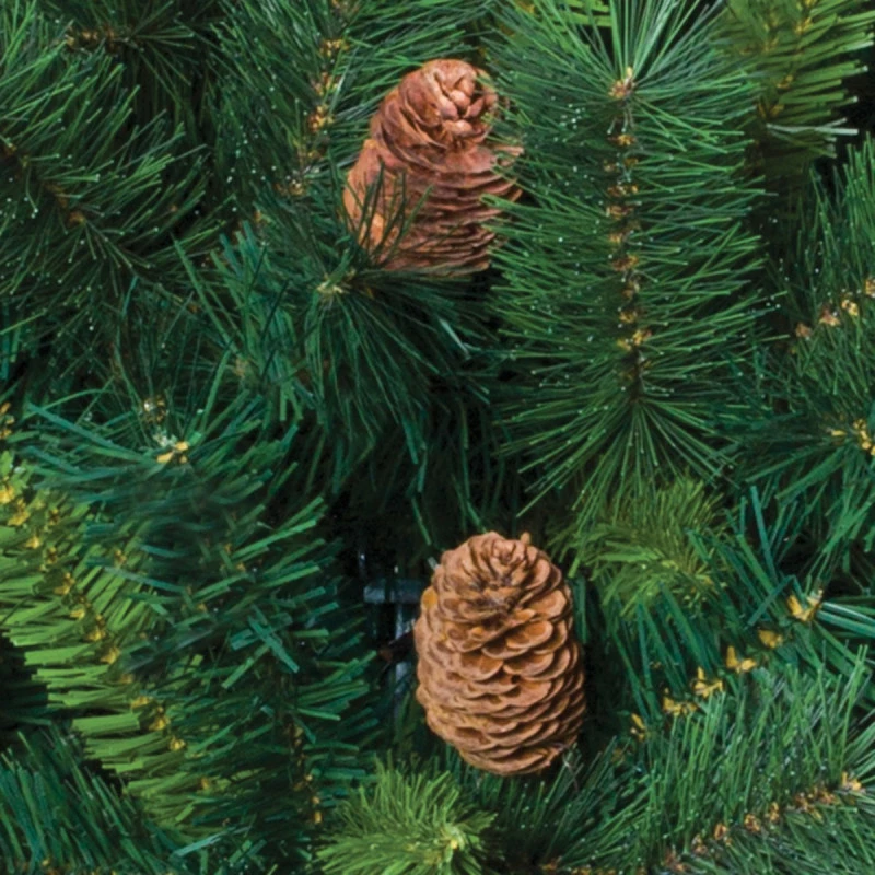 Sapin de Noël 150 cm vert Majestic pommes de pin Sapin De Noël 150 Cm Vert Majestic Pommes De Pin -Ledepot-bailleul Soldes Magasin sapin de noel vert majestic 150 cm avec pommes de pin 1