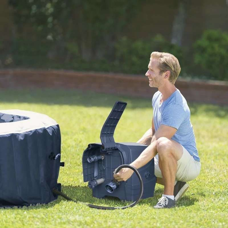 Spa gonflable 6 places bulles et leds Blue navy Intex Spa Gonflable 6 Places Bulles Et Leds Blue Navy Intex -Ledepot-bailleul Soldes Magasin spa gonflable bulles et leds 6 places blue navy intex 6