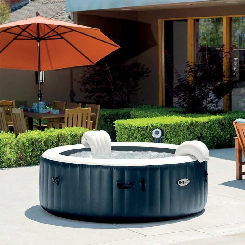 Spa gonflable 6 places bulles et leds Blue navy Intex Spa Gonflable 6 Places Bulles Et Leds Blue Navy Intex -Ledepot-bailleul Soldes Magasin spa gonflable bulles et leds 6 places blue navy