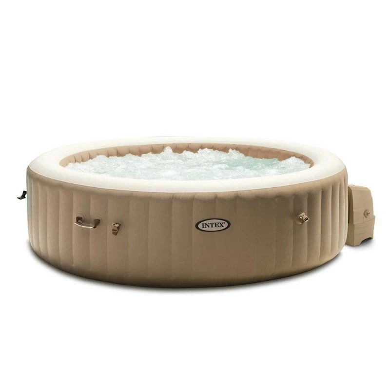Spa gonflable Sahara rond 6 places Intex Spa Gonflable Sahara Rond 6 Places Intex -Ledepot-bailleul Soldes Magasin spa gonflable intex rond beige 6 places 1