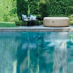 Spa Gonflable Sahara Rond 6 Places Intex 5 Spa Gonflable Sahara Rond 6 Places Intex -Ledepot-bailleul Soldes Magasin spa gonflable intex rond beige 6 places 3