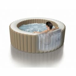 Spa Gonflable Sahara Rond 6 Places Intex 8 Spa Gonflable Sahara Rond 6 Places Intex -Ledepot-bailleul Soldes Magasin spa gonflable intex rond beige 6 places 6