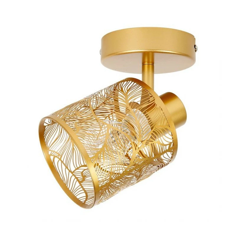 Spot Calathéa métal ajouré doré Ostaria Spot Calathéa Métal Ajouré Doré Ostaria -Ledepot-bailleul Soldes Magasin spot calathea metal ajoure dore ostaria 3