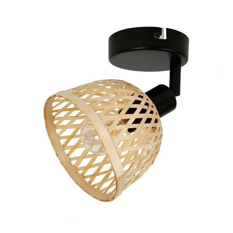 Spot Hanoi en métal et bambou Ostaria Spot Hanoi En Métal Et Bambou Ostaria -Ledepot-bailleul Soldes Magasin spot hanoi en metal et bambou ostaria 3