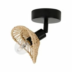 Spot Ozana En Métal Et Corde Ostaria -Ledepot-bailleul Soldes Magasin spot ozana en metal et corde ostaria 3