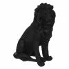 Statue De Lion Résine Noire H52 Atmosphera -Ledepot-bailleul Soldes Magasin statue de lion resine noire h52 atmosphera