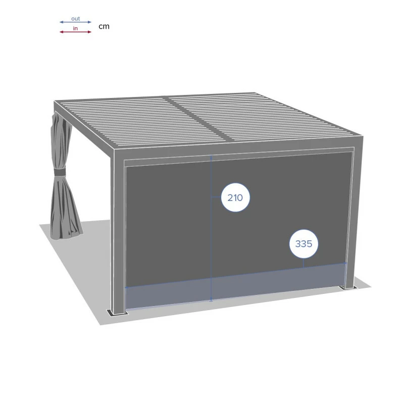 Store semi-automatique grand modèle pour tonnelle Majaé Hespéride Store Semi-automatique Grand Modèle Pour Tonnelle Majaé Hespéride -Ledepot-bailleul Soldes Magasin store semi automatique grand modele pour pergola majae hesperide 1 1