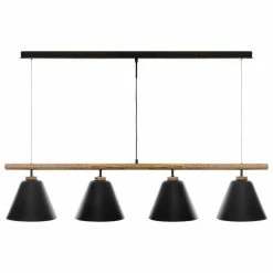 Ledepot-bailleul Soldes Magasin 25 Suspension Métal 4 Abat-jours Judi Atmosphera