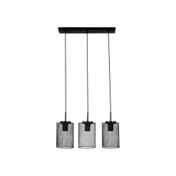 Suspension Rampe Grillage Ubi Noir Ostaria -Ledepot-bailleul Soldes Magasin suspension rampe grillage ubi noir ostaria 2