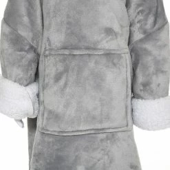 Sweat Plaid à Capuche Ours Gris Enfant Atmosphera 5 Sweat Plaid à Capuche Ours Gris Enfant Atmosphera -Ledepot-bailleul Soldes Magasin sweat plaid a capuche ours gris enfant atmosphera 3
