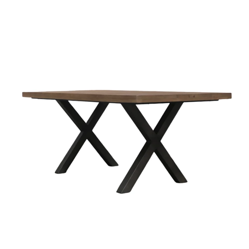 Table à manger 180 cm pieds X Classic Table à Manger 180 Cm Pieds X Classic -Ledepot-bailleul Soldes Magasin table a manger 180 cm pieds x classic 1