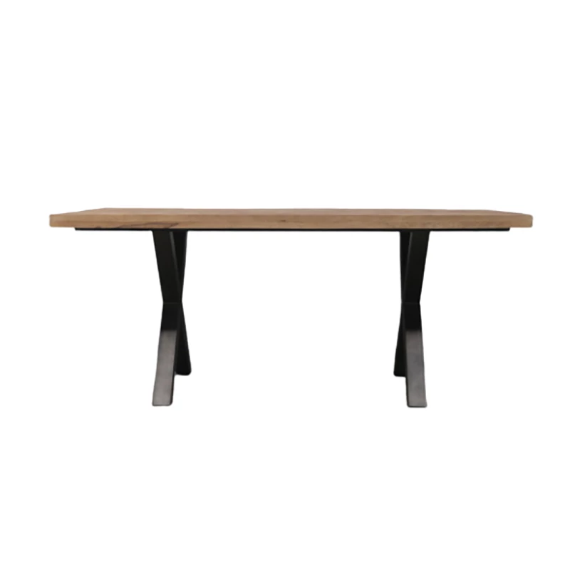Table à manger 180 cm pieds X Classic Table à Manger 180 Cm Pieds X Classic -Ledepot-bailleul Soldes Magasin table a manger 180 cm pieds x classic 2