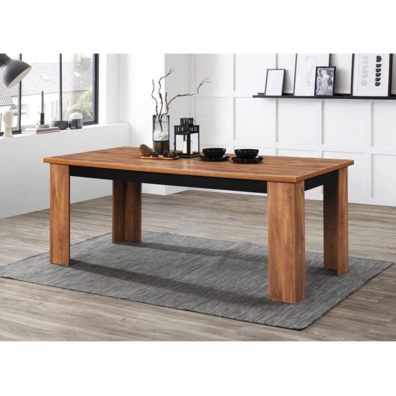 Table à manger 190 x 90 cm Wilde Table à Manger 190 X 90 Cm Wilde -Ledepot-bailleul Soldes Magasin table a manger 190 x 90 cm wilde 1