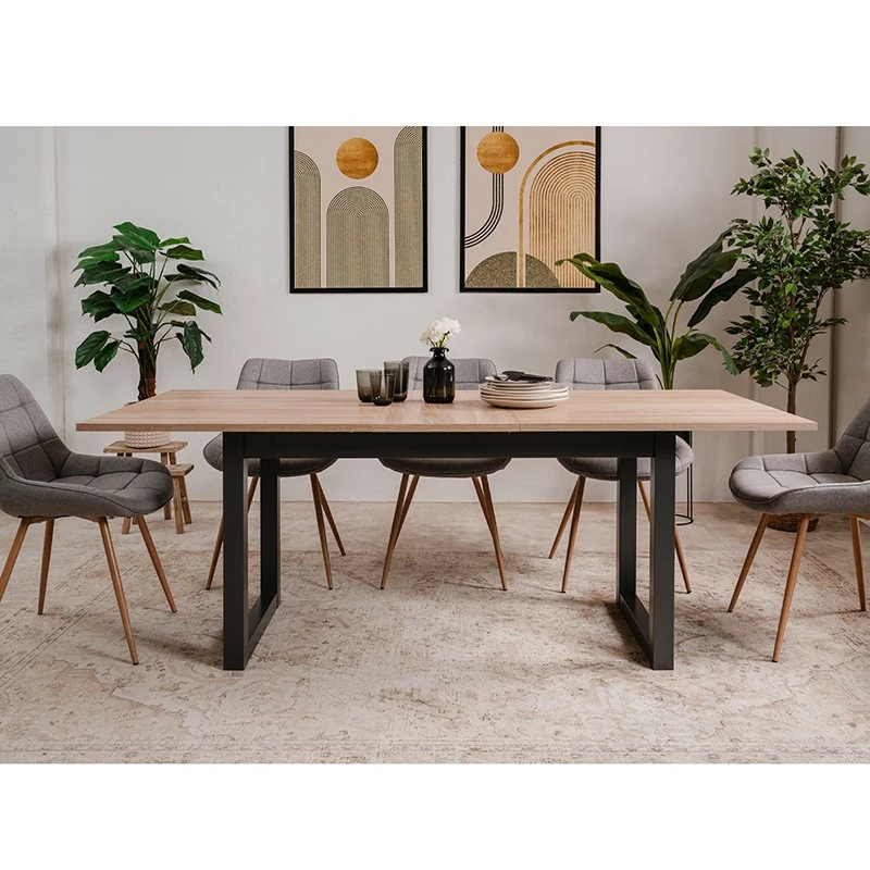 Table à manger extensible 160/200 cm Table à Manger Extensible 160/200 Cm -Ledepot-bailleul Soldes Magasin table a manger extensible 160200 cm 8