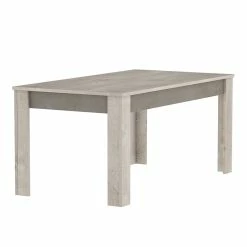 Demeyere Table Avec Rallonge 170/230x90cm Cannes -Ledepot-bailleul Soldes Magasin table avec rallonge 170 230x90cm cannes chene champagne beton clair 2