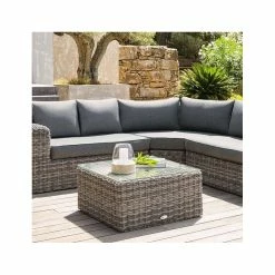 Table Basse Carrée Moorea Terre D'ombre Hespéride -Ledepot-bailleul Soldes Magasin table basse carree moorea terre ombre hesperide 1