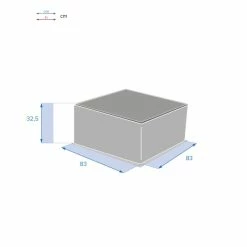 Table Basse Extérieure Carrée Savinia Coloris Tahini Hespéride 5 Table Basse Extérieure Carrée Savinia Coloris Tahini Hespéride -Ledepot-bailleul Soldes Magasin table basse exterieure carree savinia coloris tahini hesperide 3