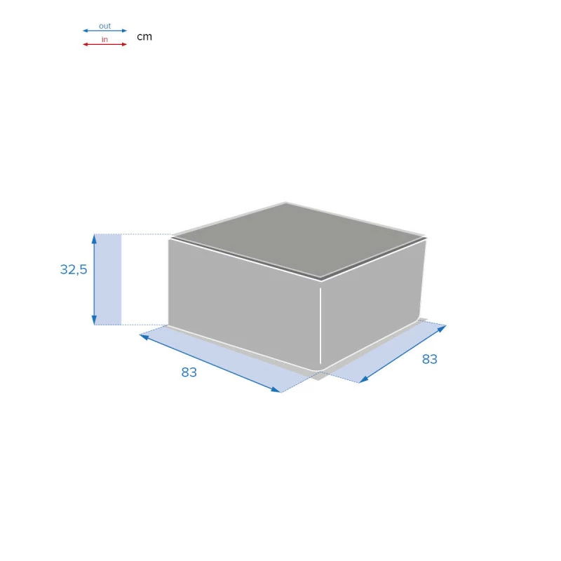 Table basse extérieure carrée Savinia coloris Tahini Hespéride Table Basse Extérieure Carrée Savinia Coloris Tahini Hespéride -Ledepot-bailleul Soldes Magasin table basse exterieure carree savinia coloris tahini hesperide 3