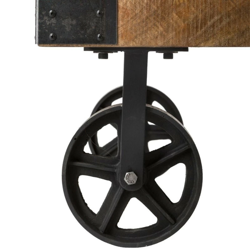 Table basse Silas bois massif Atmosphera Table Basse Silas Bois Massif Atmosphera -Ledepot-bailleul Soldes Magasin table basse manguier bois massif atmosphera 3