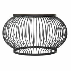 Table Basse X2 Métal Et Bois De Manguier Esther Atmosphera -Ledepot-bailleul Soldes Magasin table basse x2 en metal et bois de manguier atmosphera 5