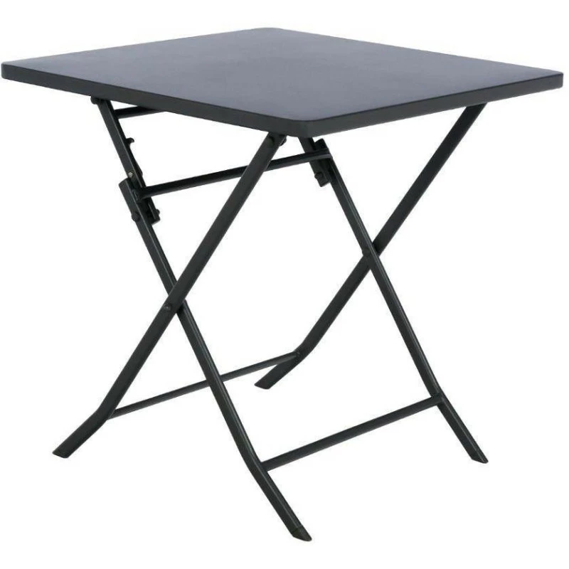 Table carrée pliante Greensboro 2p graphite Hespéride Table Carrée Pliante Greensboro 2p Graphite Hespéride -Ledepot-bailleul Soldes Magasin table carree greensboro graphite