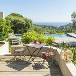 Table Carrée Pliante Greensboro 2p Tonka Hespéride 4 Table Carrée Pliante Greensboro 2p Tonka Hespéride -Ledepot-bailleul Soldes Magasin table carree greensboro tonka hesperide 2