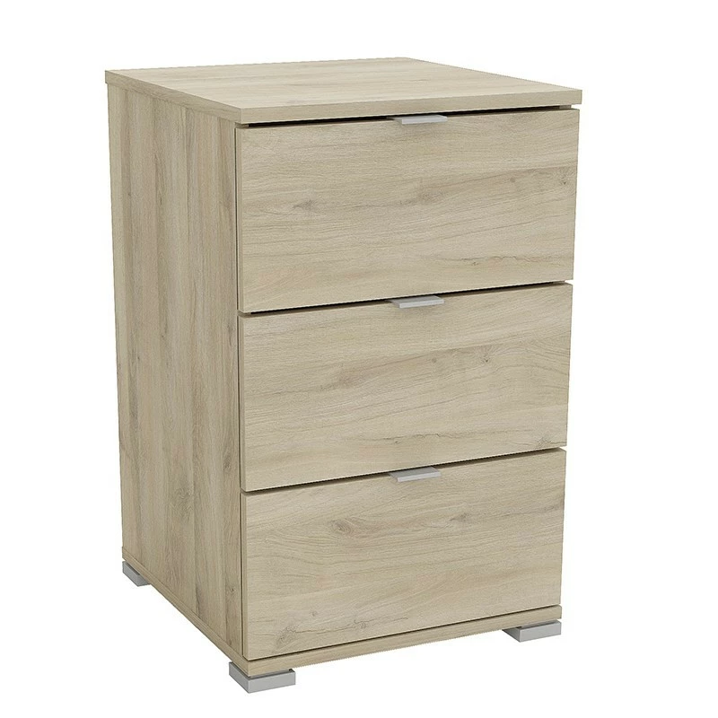 Table de chevet 3 tiroirs Perfect naturel Demeyere Table De Chevet 3 Tiroirs Perfect Naturel -Ledepot-bailleul Soldes Magasin table de chevet 3 tiroirs perfect naturel