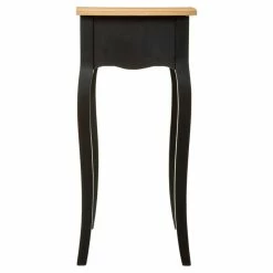 Table De Chevet Chrysa Noire Atmosphera -Ledepot-bailleul Soldes Magasin table de chevet chrysa noire atmosphera 2