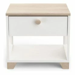 Demeyere Table De Chevet Izzy 1 Tiroir Blanc Et Bois 4 Demeyere Table De Chevet Izzy 1 Tiroir Blanc Et Bois -Ledepot-bailleul Soldes Magasin table de chevet izzy 1 tiroir blanc bois 2