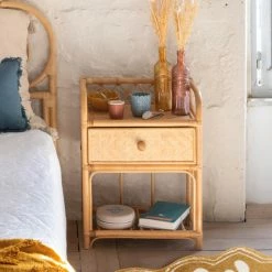 ATMOSPHERA Table De Chevet Rotin Aoni Atmopshera -Ledepot-bailleul Soldes Magasin table de chevet rotin aoni atmopshera 6