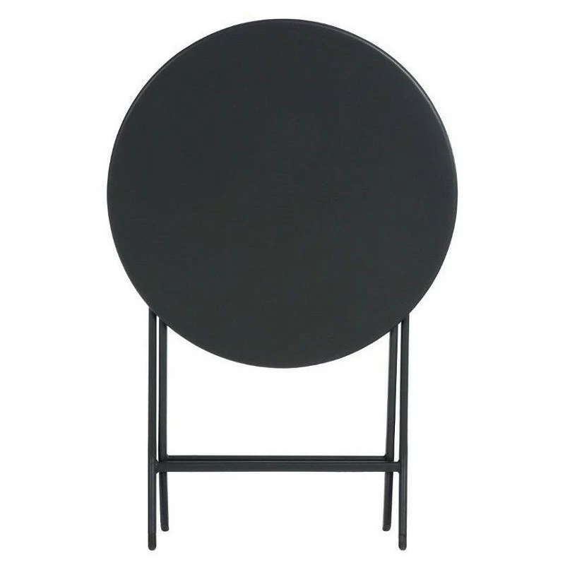 Table ronde pliante Greensboro 2p graphite Hespéride Table Ronde Pliante Greensboro 2p Graphite Hespéride -Ledepot-bailleul Soldes Magasin table de jardin ronde hesperide 60cm greensboro graphite 1